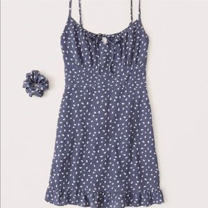 Tie-Front Mini Dress